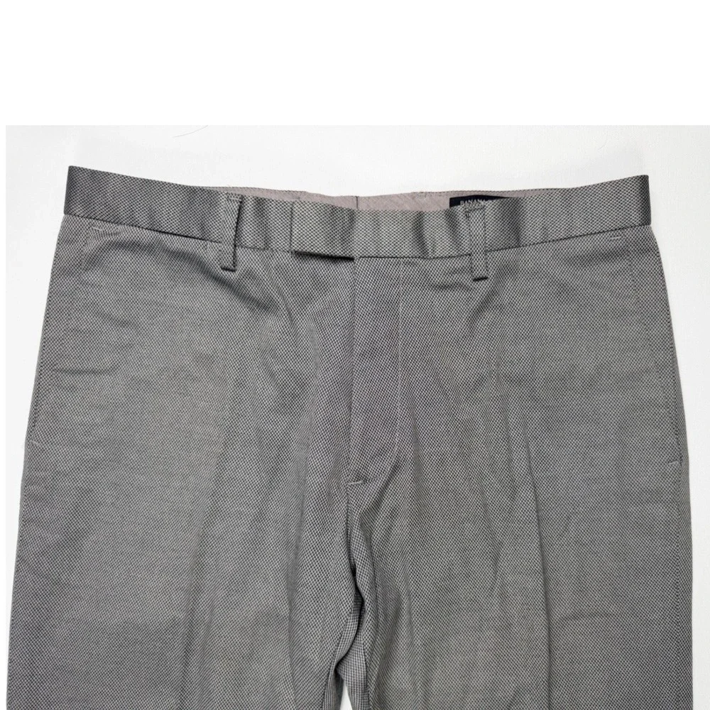 Banana Republic Dress Pants Mens 33x32 Light Grey Excellent Modern Slim Fit‎